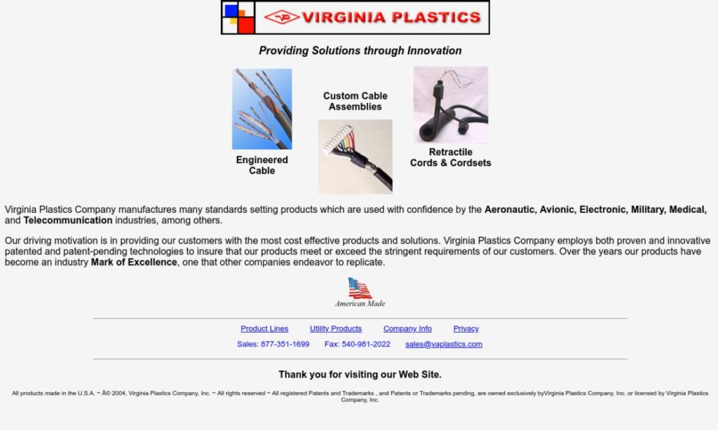 Virginia Plastics Company, Inc.
