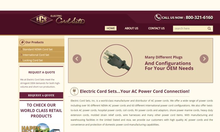 Electric Cord Sets, Inc.