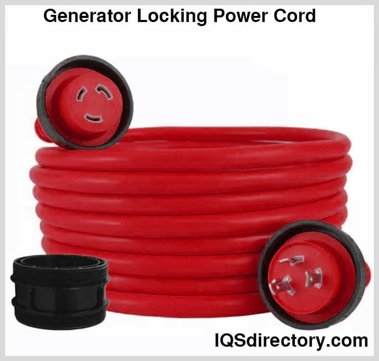 generator locking power cord